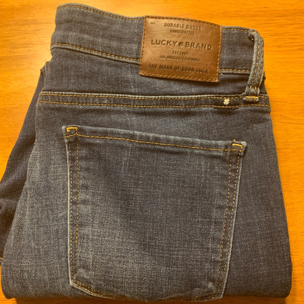 Lucky Brand Jeans Ava Crop Size 8/29 EUC